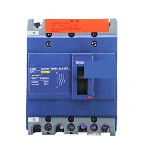 Disyuntor de caja moldeada EZD100E 30A ideal para proteger circuitos trifásicos