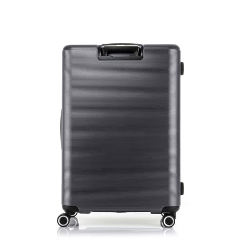 Image of Samsonite Trolley Bag Suitcase for Travel | STAREN 75 Cms Polycarbonate Hardsided Large Check-in Luggage Trolley Bag, Graphite