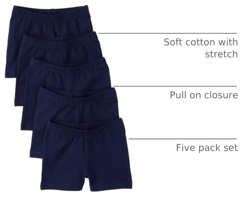 Image of The Children's Place girls Basic Cartwheel Short Leggings