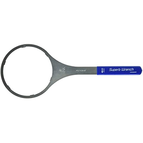 Superb Wrench SUPERB-SW-4-SS-8 Metal Water Filter Housing Wrench (6 inch Inside Diameter) Cover