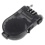 Protection haute résistance : ce câble antivol rétractable est doté d'un câble en acier robuste, offrant une sécurité antivol renforcée pour vos skis de , vélo, valise ou à dos, quelles que soient les conditions. antivol de vélo, antivol de voyage pour vélo