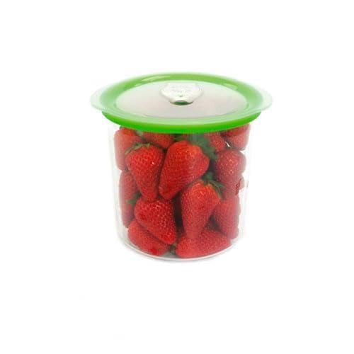 VoltShine Tupper Redondo 1000 ml, hermético, BPA Free, Ideal para almacenar Alimentos y Mantener su frescura.