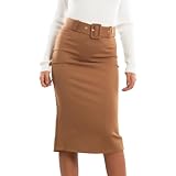 toocool gonna donna lunga longuette elegante vita alta cintura spacco vb-66087 [s,camel]