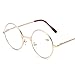 Produktbild MTYJ Retro Metall Runde Lesebrille Fertige Dioptrie +1.0 1.5 2.0 2.5 3.0 3.5 Unisex Lesung Presbyopie Brille Frauen Männer -6.9.3 (Color : Gold, Size : +350)