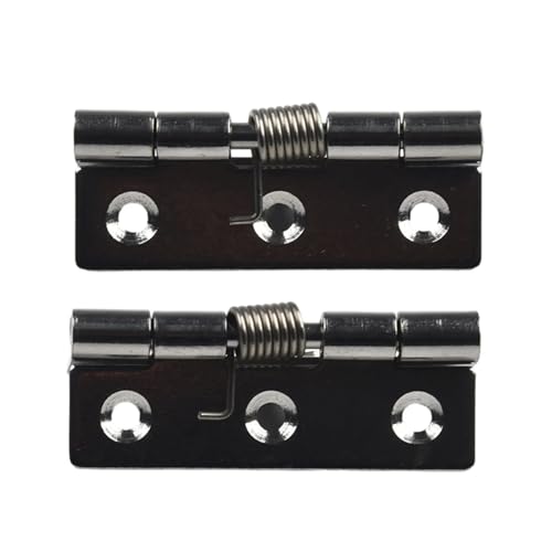 Charnière de porte à ressort 1 pouce en acier inoxydable à fermeture automatique x2 - 7