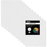 Gredak Canvases for Painting,12-Pack 8x10IN,100% Cotton Painting Canvas Panels, Canvas Boards for Pa