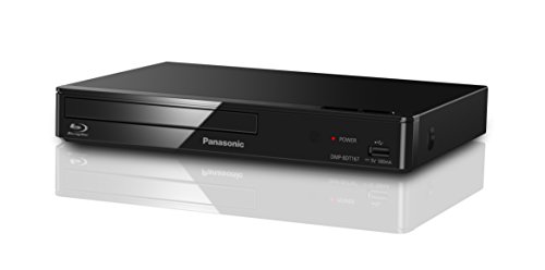 Panasonic DMP-BDT167EG Kompakter 3D Blu-ray Player Full HD Upscaling & VARTA Batterien AA – Bild 4