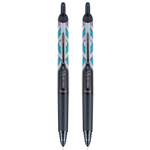 Bolígrafo retráctil de gel líquido 0.5 mm negro