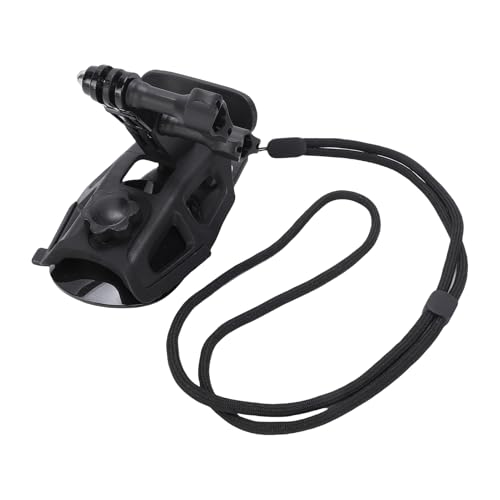 Soporte para la barbilla de casco Bewinner con abrazadera ajustable de ABS para cámaras de acción 5