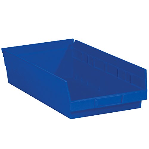 Poly Bag Guy Plastic Shelf Bin Boxes, 17 7/8