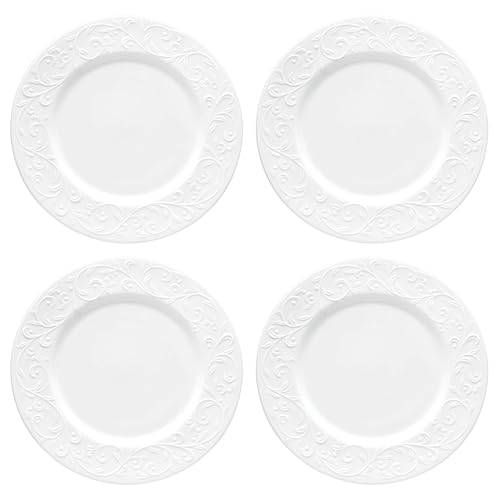 Lenox Opal Innocence Carved Dinner Plates