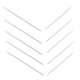 Tofficu ドールヘアウィッグ再植毛ツール 10個セット 0.6mm 0.8mmヘアルーティング針 ドール髪毛の植毛 織り作業用 Diyウィッグ補修用品 クラフト用品