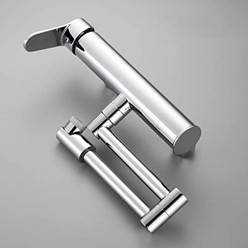 Grifo de relleno de olla LWX de latón para pared con doble mango 4