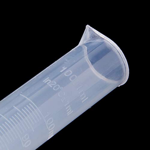 image for ZUDILYO Hydrometer Test Tube, Plastic Graduated Cylinder, 100ml Hydrom