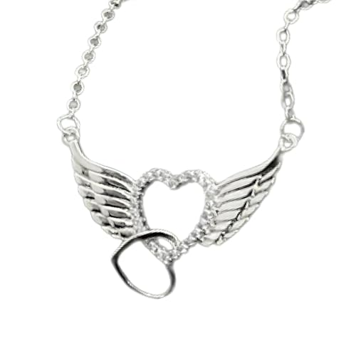 Collier pendentif aile en argent, le cadeau d'anniversaire idéal