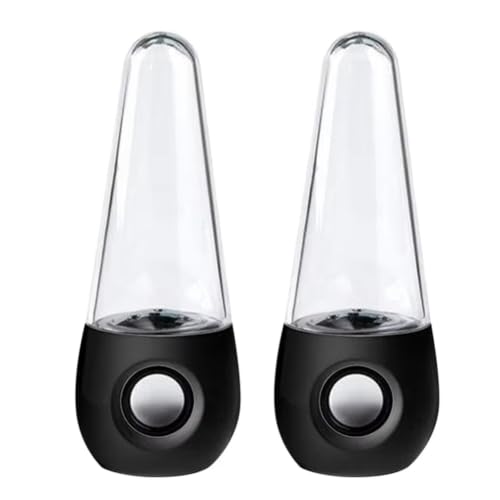 YRREATY Water Dancing Speakers LED Light 2.0 Stereo for PC Phone Tablet