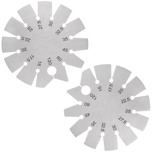 Stainless Steel Bevel Angle Gauge 15120 Degree Axe Angle
