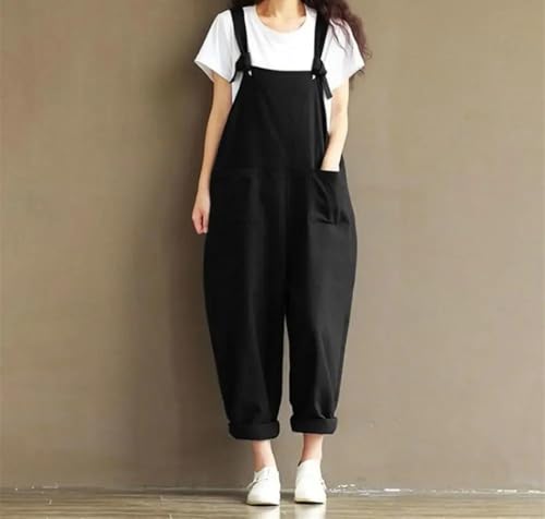 Combinaison sans manches ample pour camoufler les formes avec style