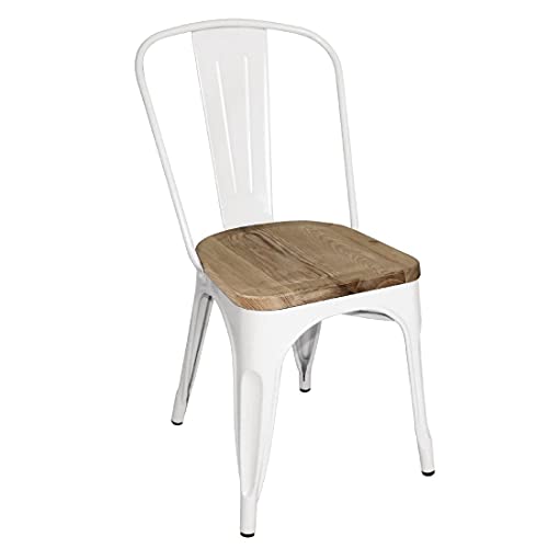 Sillas de madera Bolero GM644 Bistro robustas para evitar ruidos y balanceos