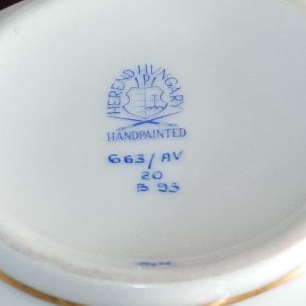 ヘレンド アポニーグリーン キャンディポット アポニー・グリーン