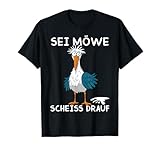 Witziges Seagull Norden Sei Möwe Scheiss drauf
