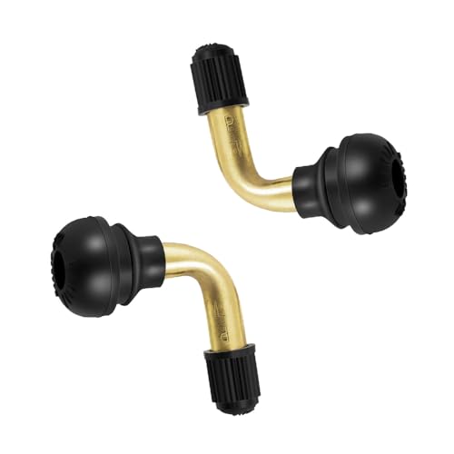 Amazon | タイヤバルブ エアバルブ 車エア L型 ゴムチューブレス