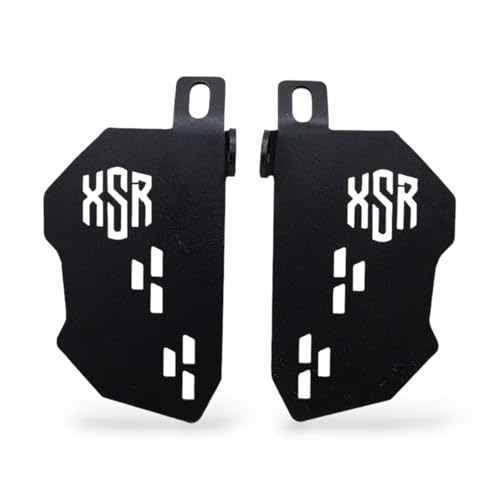 Image of XSR 155 Heavy Metal Footrest,Laser Cut Pillion Foot Steps, Both Side Foot Pegs,Branded Design Side Foot Rest Rust-Resistant Easy Installation Compatible For Yamaha XSR 155