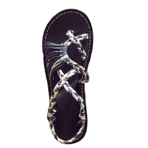Chaussures femme plus taille sandales d'été bout carré noir
