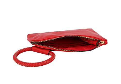 Image of Womens Clutch Purse Wristlet Wallet Evening w /Hand Strap Casual Formal Vegan Leather - Metro Muse