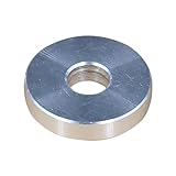  Joint de douille en aluminium M10 M12 M14 M16, 2 pièces de diamètre 28MM, rondelle plate, manchon d\'arbre en métal rond creux sans filetage, entretoise (Color : D28xd10.2, Size : H8)