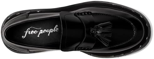Free People Teagan Tassel Loafer Black EU 40 (US Women's 10) M | Image 1