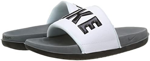 Nike mens Offcourt Slide BQ4639, Black/White, 14 | Image 6