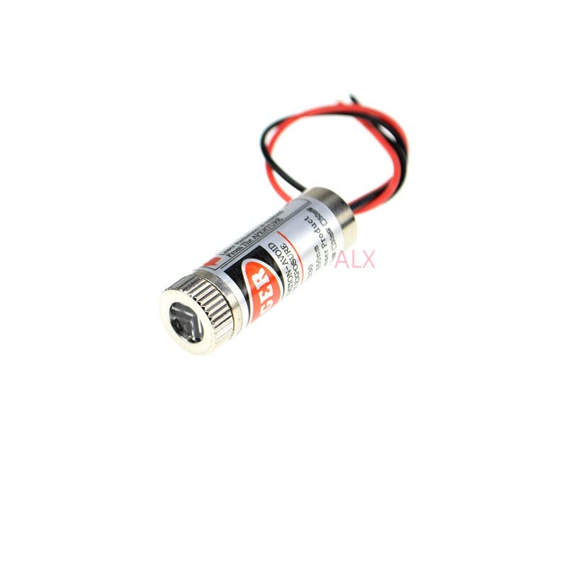 650NM 5MW red Cross line Laser Module Focus Adjustable Laser Head 5V Industrial Grade P0.05 Laser diode