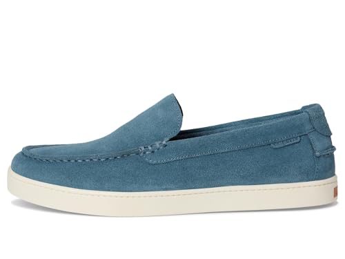 Cole Haan Cole Haan Men's Pinch Weekender Venetians, China Blue Suede/Ivory, 9.5-M US