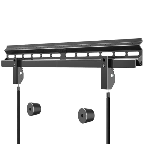 Suptek Studless TV Wall Mount for 32-75 Inch TVs 132 lbs Max Low Profile No Drill Drywall Bracket VESA 600x400mm Easy Install MF8M
