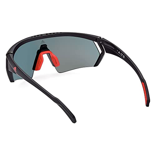 adidas Sunglasses Sport SP 0063 02U Matte Black/Bordeaux Mirror3