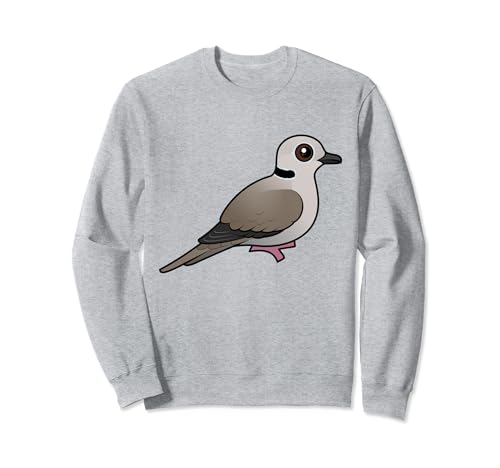 Cute Cartoon Eurasian Collared Dove Birdorable Pigeon Sweatshirt