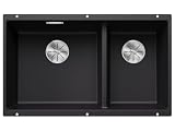 BLANCO 525991 SUBLINE 430/270-U Lavello da Cucina, Nero