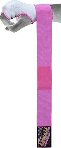 Rdx Boxing Hand Wraps Women Inner Gloves, Quick 75Cm Long Wrist Straps, Elasticated, Padded Fist Hand Protection, Muay Thai Mma Punching Speed Bag Training Bandages, Under Mitts Handwraps #TOP1