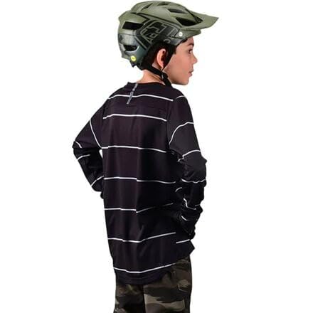 Troy Lee Designs Cycling MTB Bicycle Mountain Bike Jersey Shirt for Youth, FLOWLINE LS Jersey