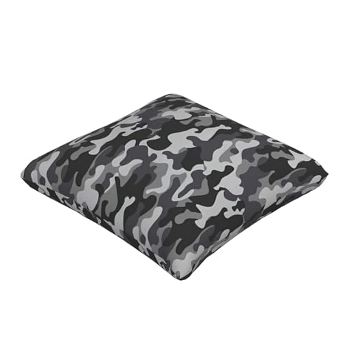 Housse de coussin camouflage abstrait pour déco salon