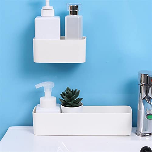 Boîte de rangement murale suspendre télécommande TV clim plastique jaune