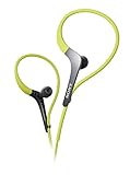 Sony MDR-AS400EX/G Sports Headphones with Adjustable Ear Loop
