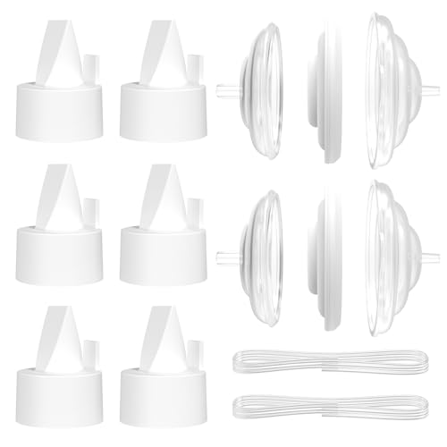 Spectra Replacement Pump Parts Compatible with S1/S2/9 Plus, Not Original Accessories, Spectra Duckbill Valves, Backflow Protectors (Diaphragm Included), Tubings (14Pack)