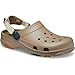 Crocs Unisex-Adult All Terrain Clogs with Adjustable Heel Strap, Khaki/Multi, 10 Men/12 Women