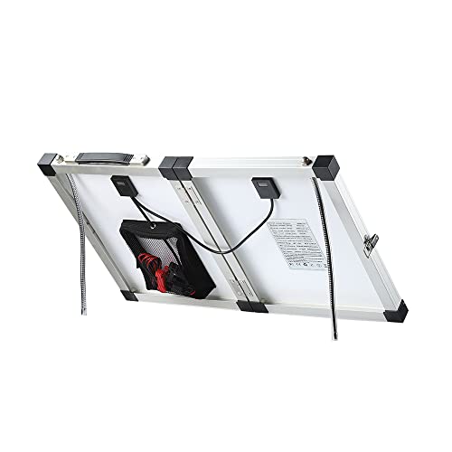 Sunyima Solar Panels, 40W 18V Foldable Etfe Monocrystalline Solar Suitcase Portable With Usb/Dc/Usb-C Outputs, Crocodile Clip For Outdoors Camping Rv #TOP2