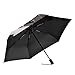 GuoChe Fashion Show Statue Of Liberty & Eiffel Tower UV50+ Automatic Umbrella In the Beach Windproof Sun-proof Waterproof Travel Umbrella Auto Open