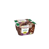 País de origen: France Sojasun Postres de Soja, 100% Vegetal Sabor Chocolate, 4 Unidades