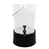 YIZITU Dispensador De Bebidas Frías A Prueba Fugas con Grifo Refrigerador Jarra Agua Almacenamiento En Nevera Hervidor para Servir Cócteles Dispensador Bebidas