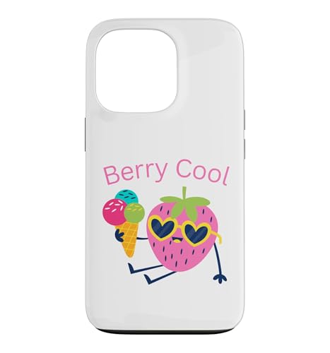 Strawberry Berry Cool Summer Icecream �X�}�z�P�[�X iPhone 13 Pro �p